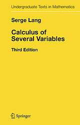 Fester Einband Calculus of Several Variables von Serge Lang