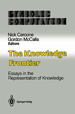 Livre Relié The Knowledge Frontier de 