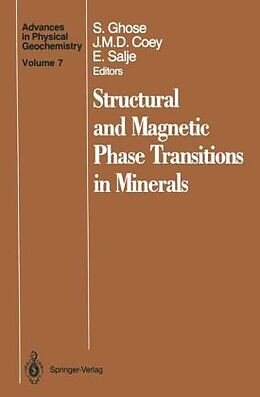 Livre Relié Structural and Magnetic Phase Transitions in Minerals de 