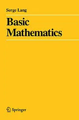 Kartonierter Einband Basic Mathematics von Serge Lang