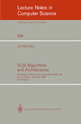 Couverture cartonnée VLSI Algorithms and Architectures de 