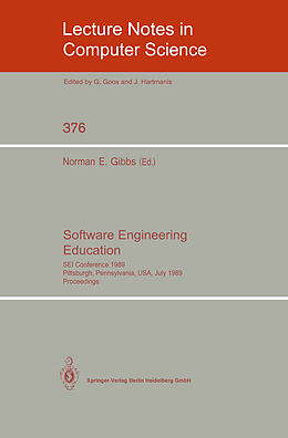 Couverture cartonnée Software Engineering Education de 