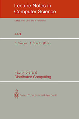 Couverture cartonnée Fault-Tolerant Distributed Computing de 