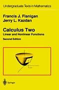 Livre Relié Calculus Two de Francis J. Flanigan, Jerry L. Kazdan