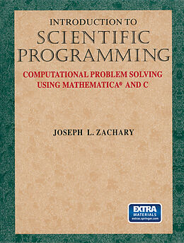  Introduction to Scientific Programming de Joseph L. Zachary