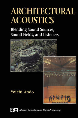 Livre Relié Architectural Acoustics de Yoichi Ando