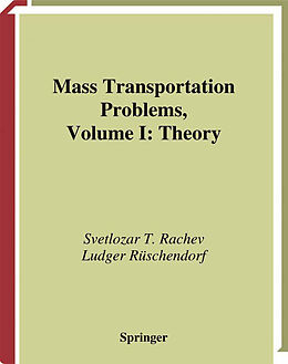 Fester Einband Mass Transportation Problems von Ludger Rüschendorf, Svetlozar T. Rachev