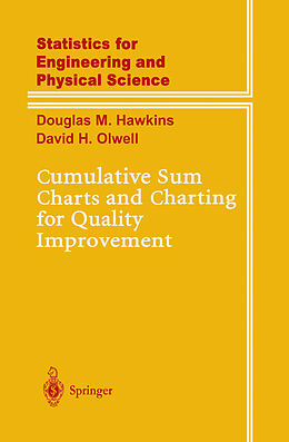 Livre Relié Cumulative Sum Charts and Charting for Quality Improvement de David H. Olwell, Douglas M. Hawkins