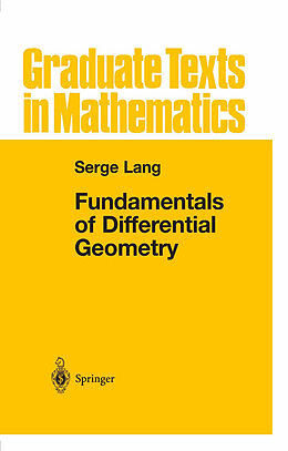 Fester Einband Fundamentals of Differential Geometry von Serge Lang