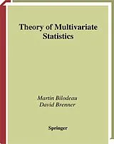 Fester Einband Theory of Multivariate Statistics von Martin Bilodeau, David Brenner