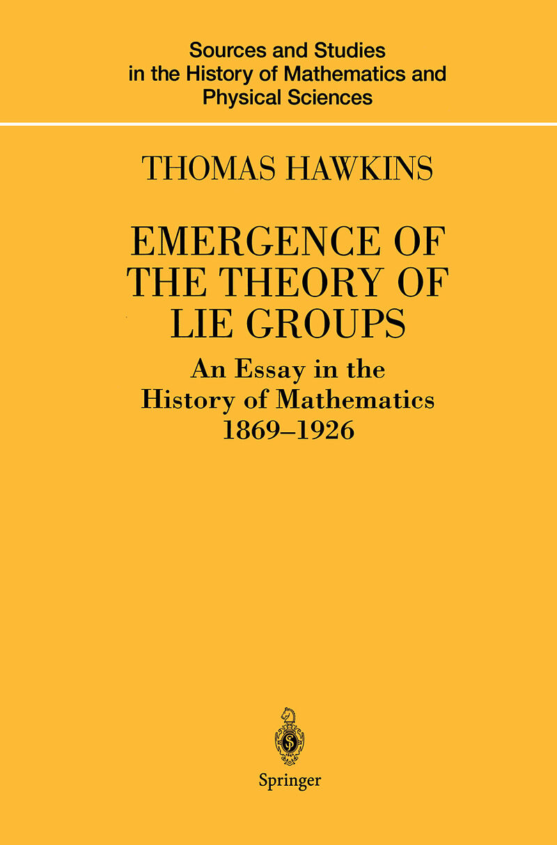 Emergence of the Theory of Lie Groups