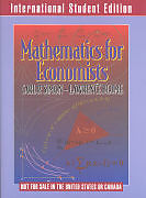Couverture cartonnée Mathematics for Economists de Carl P. Simon, Lawrence Blume