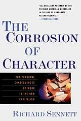 Kartonierter Einband The Corrosion of Character von Richard Sennett
