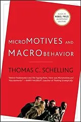 Kartonierter Einband Micromotives and Macrobehavior von Thomas C. Schelling