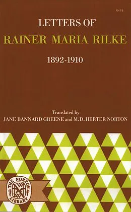 E-Book (epub) Letters of Rainer Maria Rilke, 1892-1910 von Rainer Maria Rilke