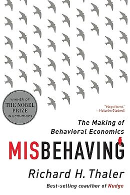 Couverture cartonnée Misbehaving de Richard H. Thaler