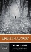 Couverture cartonnée Light in August de William Faulkner