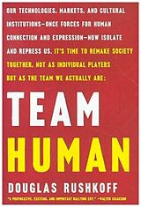 Couverture cartonnée Team Human de Douglas Rushkoff