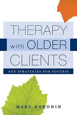 E-Book (epub) Therapy with Older Clients von Marc Agronin