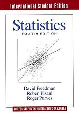 Couverture cartonnée Statistics de David Freedman, Robert Pisani, Roger Purves