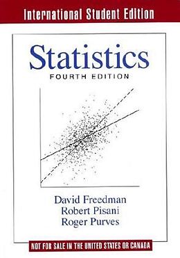 Couverture cartonnée Statistics de David Freedman, Robert Pisani, Roger Purves