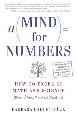 Kartonierter Einband A Mind for Numbers von Barbara Oakley