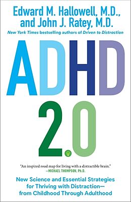 Couverture cartonnée ADHD 2.0 de Edward M. Hallowell, John J. Ratey
