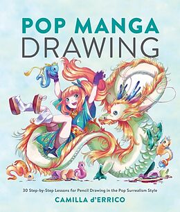 Broschiert Pop Manga Drawing von Camilla D'Errico