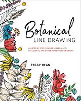 Couverture cartonnée Botanical Line Drawing de Peggy Dean