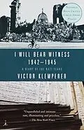 E-Book (epub) I Will Bear Witness, Volume 2 von Victor Klemperer