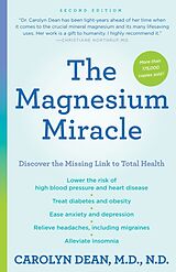 Poche format B The Magnesium Miracle de Carolyn Dean