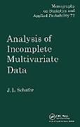 Analysis of Incomplete Multivariate Data