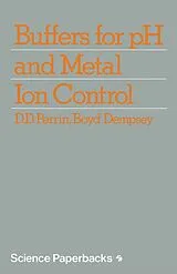 Kartonierter Einband Buffers for pH and Metal Ion Control von D. Perrin