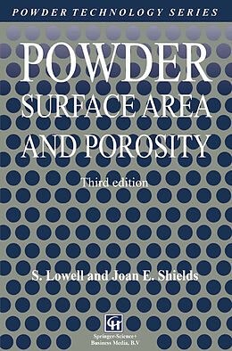 Fester Einband Powder Surface Area and Porosity von Joan E. Shields, S. Lowell