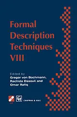 Fester Einband Formal Description Techniques VIII von 