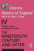 Kartonierter Einband A Literary History of England Vol. 4 von a Baugh