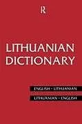 Kartonierter Einband Lithuanian Dictionary von Piesarskas Bronius, Svecevicius Bronius