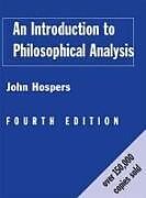 Kartonierter Einband An Introduction to Philosophical Analysis von John Hospers