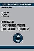 Livre Relié Handbook of First-Order Partial Differential Equations de Andrei D Polyanin, Valentin F Zaitsev, Alain Moussiaux