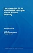 Livre Relié Considerations on the Fundamental Principles of Pure Political Economy de Pareto Vilfredo