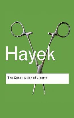 Couverture cartonnée The Constitution of Liberty de F.A. Hayek