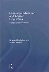 Fester Einband Language Education and Applied Linguistics von Nicholas Howard, Starks Donna