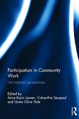 Livre Relié Participation in Community Work de Anne Karin (Bergen University College, Nor Larsen