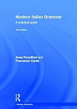 Fester Einband Modern Italian Grammar von Proudfoot Anna, Cardo Francesco
