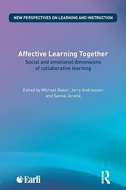 Couverture cartonnée Affective Learning Together de Michael Andriessen, Jerry Jarvela, Sanna Baker