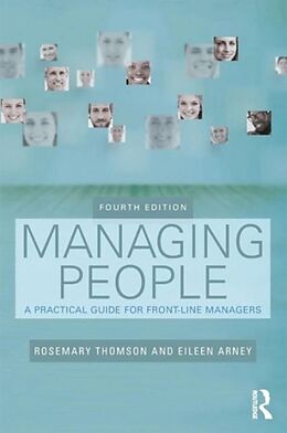 Couverture cartonnée Managing People de Rosemary Thomson, Eileen Arney, Andrew Thomson