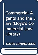 Livre Relié Commercial Agents and the Law de Séverine Saintier, Jeremy Scholes