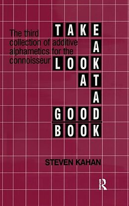 Fester Einband Take a Look at a Good Book von Steven Kahan