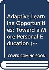 Kartonierter Einband Adaptive Learning Opportunities von Gary J Natriello
