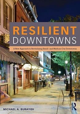 Couverture cartonnée Resilient Downtowns de Michael Burayidi